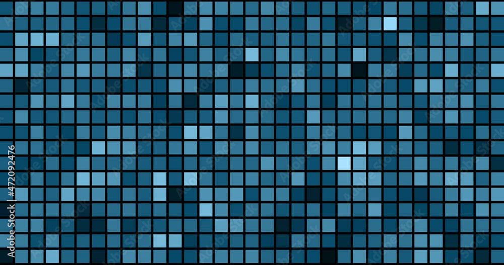 Motion trendy graphic. Big data concept. Futuristic technology background with glowing geometrical particles, grid. Abstract, blue, dynamic banner. Footage with metallic mobile forms, simple shapes. Motion trendy graphic. Big data concept. Futuristic technology background with glowing geometrical particles, grid. Abstract, blue, dynamic banner. Footage with metallic mobile forms, simple shapes.