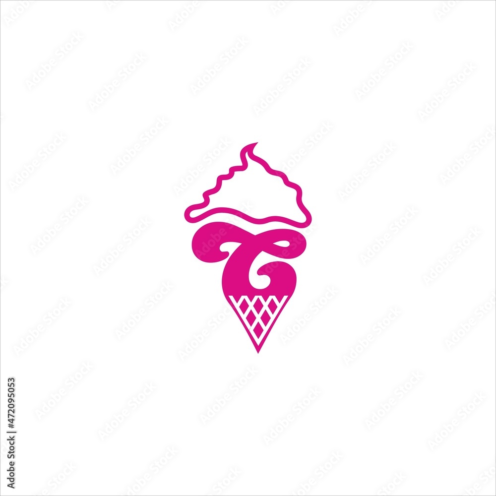 ice cream logo vector template corn ice cream logo vector template corn