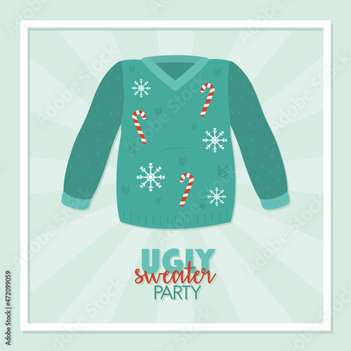 ugly sweater party design
