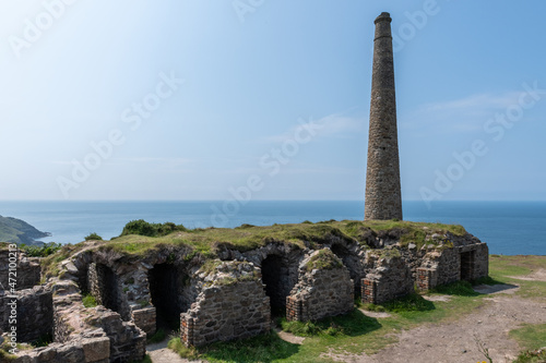 The arsenic labyrinth at Botallack mine in Cornwall