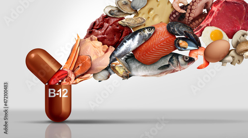Obraz na płótnie Vitamin B12