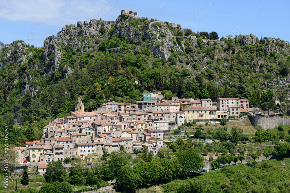 Sainte Agnès - le village perché et son château