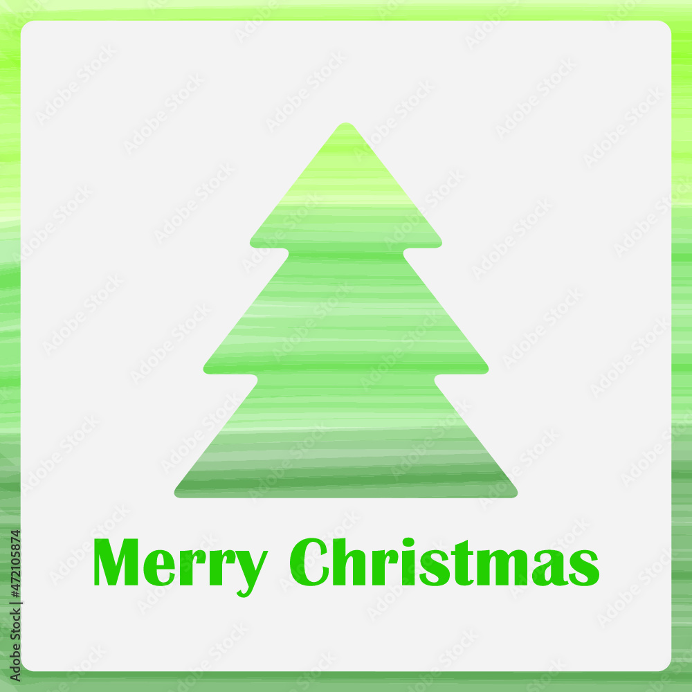 Christmas vector clipart for postcards with snowflakes, Christmas tree and Merry Christmas typography. Christmas vector clipart for postcards with snowflakes, Christmas tree and Merry Christmas typography.
