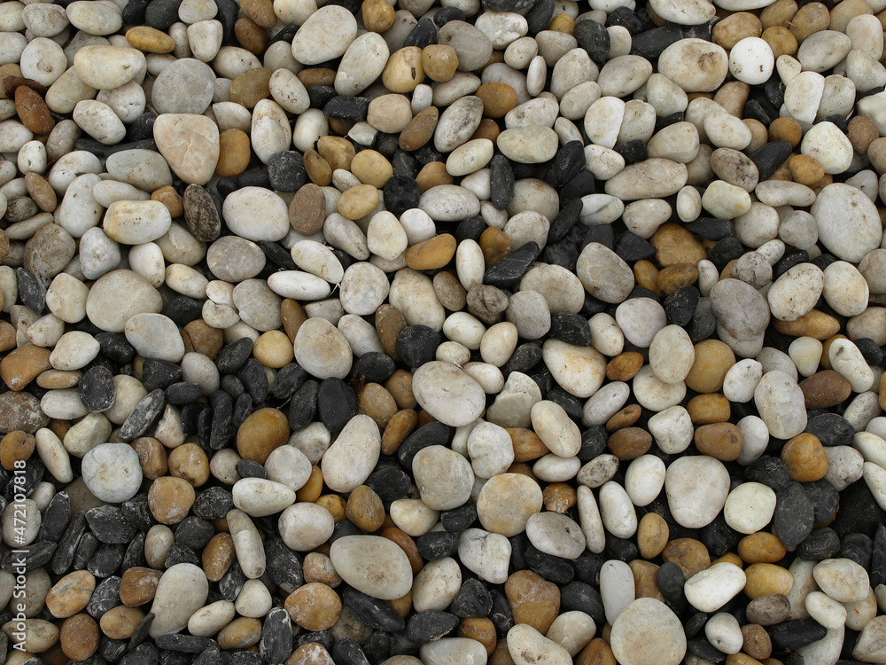Small smooth stones Small smooth stones