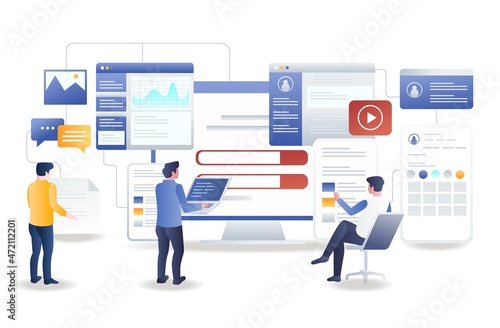 Smartphone and web application testing team