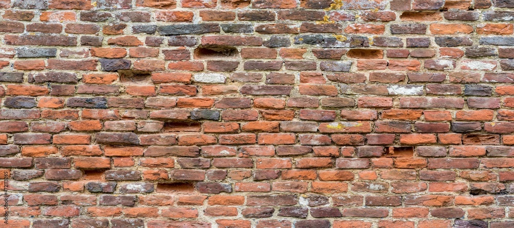 Naklejka premium stone brick wall texture