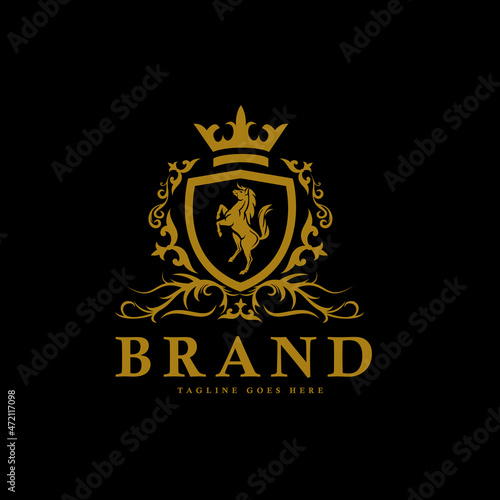 Horse Crest Logo
