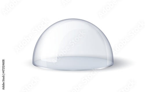 Fotografia 3D transparent dome