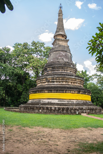 Within Wat Umong is a Buddhist temple or Wat in Thai in Chiang Mai province northern of Thailand.
