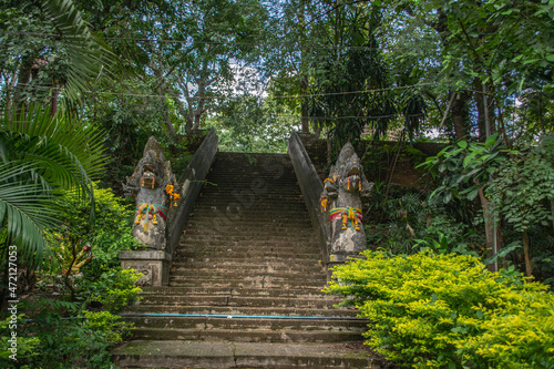 Within Wat Umong is a Buddhist temple or Wat in Thai in Chiang Mai province northern of Thailand.