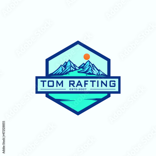 logo mountain rafting