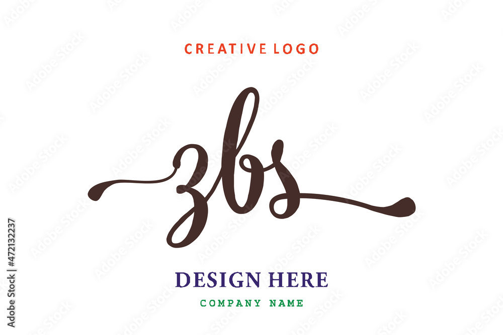ZBS lettering logo is simple, easy to understand and authoritative ZBS lettering logo is simple, easy to understand and authoritative