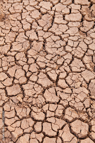 cracked soil dried earth texture background. 