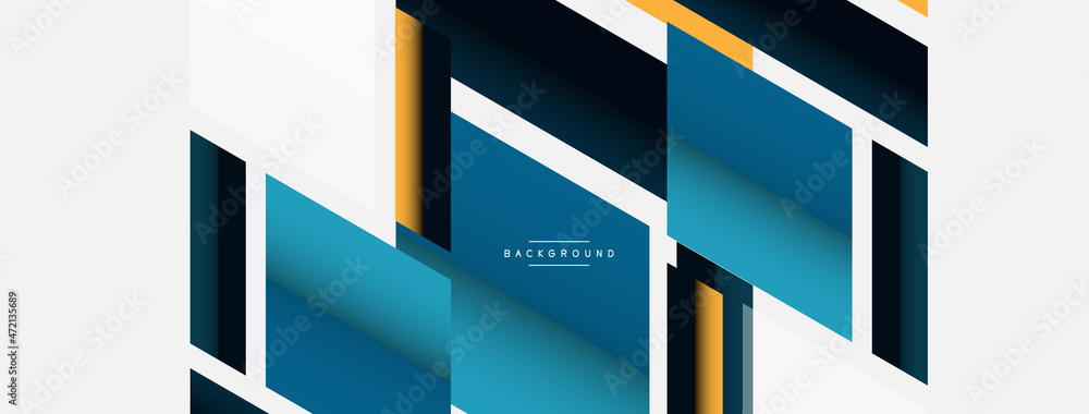 Background. Geometric diagonal square shapes and lines abstract composition. Vector illustration for wallpaper banner background or landing page Background. Geometric diagonal square shapes and lines abstract composition. Vector illustration for wallpaper banner background or landing page