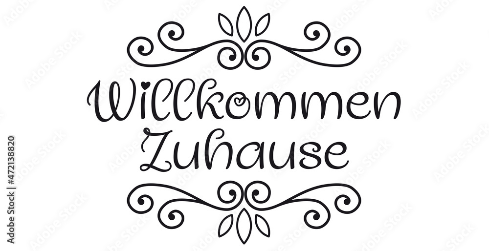 Willkommen Zu Hause Auf Englisch