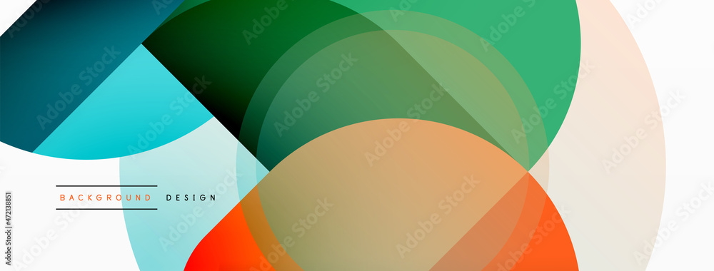 Creative geometric wallpaper. Minimal circle triangle and square line abstract background. Vector illustration for wallpaper banner background or landing page Creative geometric wallpaper. Minimal circle triangle and square line abstract background. Vector illustration for wallpaper banner background or landing page