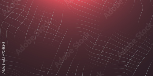 Abstract particular digital background hi-tech and scientific technology data line connect. particular wave dynamic mesh big data technology illustration background. 3d render particular line bg.