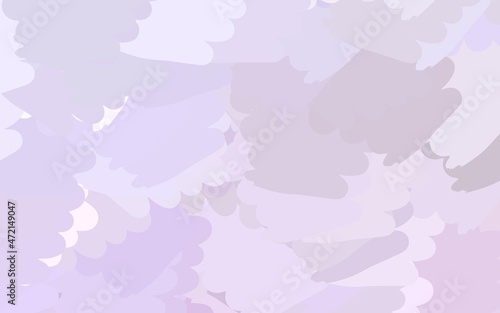 Light Purple vector backdrop with memphis shapes.