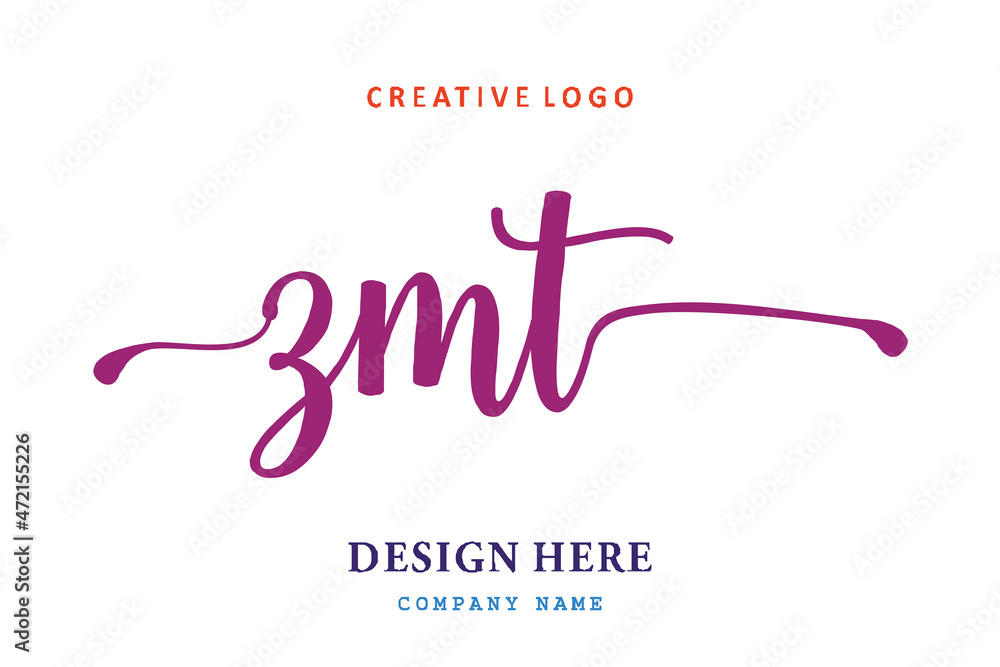 ZMT lettering logo is simple, easy to understand and authoritative ZMT lettering logo is simple, easy to understand and authoritative