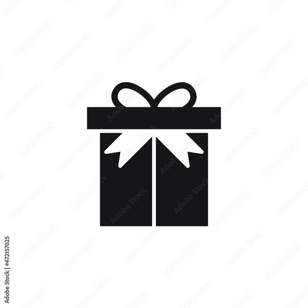Gift christmas icon vector design templates Gift christmas icon vector design templates