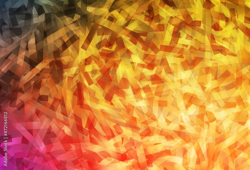 Light Orange vector background with stright stripes. Light Orange vector background with stright stripes.