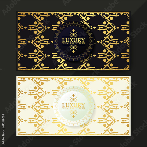 Luxury ornamental pattern texture background