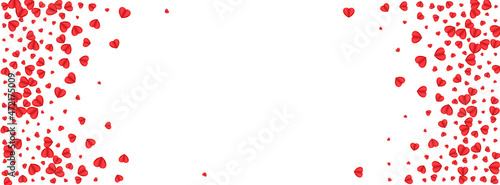 Wallpaper Mural Violet Confetti Background White Vector. Art Backdrop Heart. Tender Isolated Pattern. Red Confetti Drop Texture. Fond Fall Frame. Torontodigital.ca