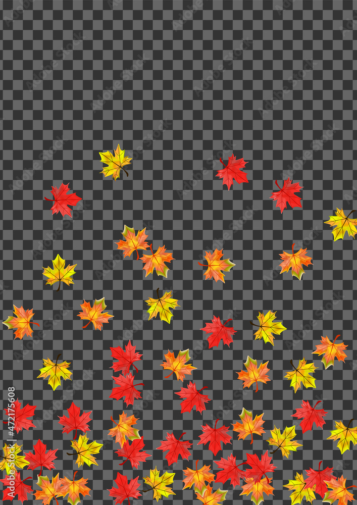 Green Leaf Background Transparent Vector. Leaves Season Frame. Autumnal Realistic Plant. November Foliage Design. Green Leaf Background Transparent Vector. Leaves Season Frame. Autumnal Realistic Plant. November Foliage Design.