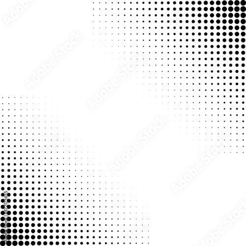Dot Background, Halftone Texture, Gradient Dots Pattern