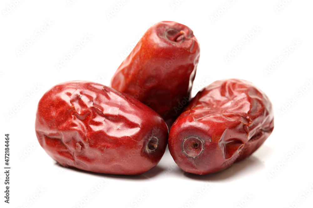 dates isolated on white background dates isolated on white background