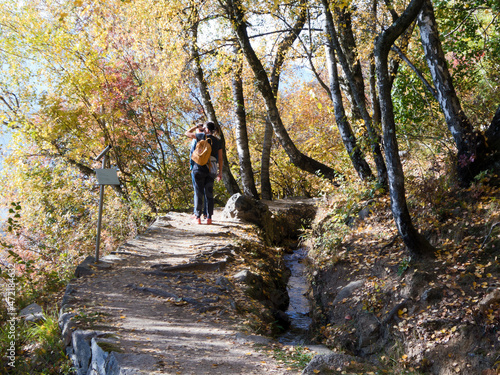 wandern am waalweg in Südtirol