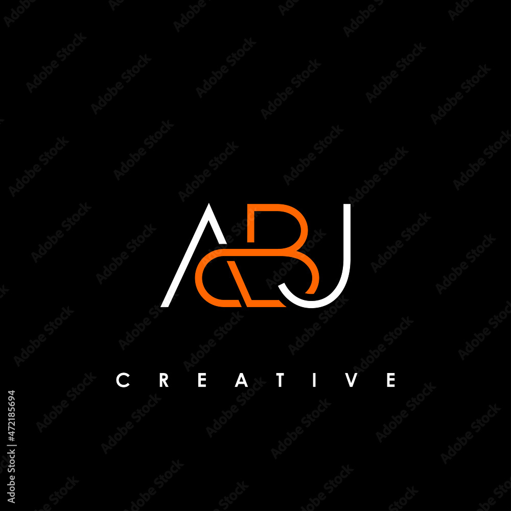 ABJ Letter Initial Logo Design Template Vector Illustration ABJ Letter Initial Logo Design Template Vector Illustration