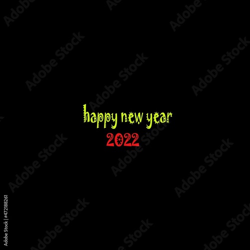 jokerman fonts  text logo  happynew year 2022 photo