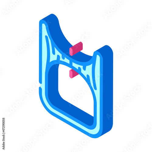 worm hole isometric icon vector. worm hole sign. isolated symbol illustration
