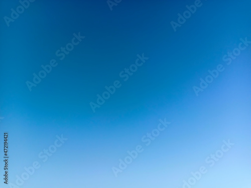 cloudless sky background in thailand