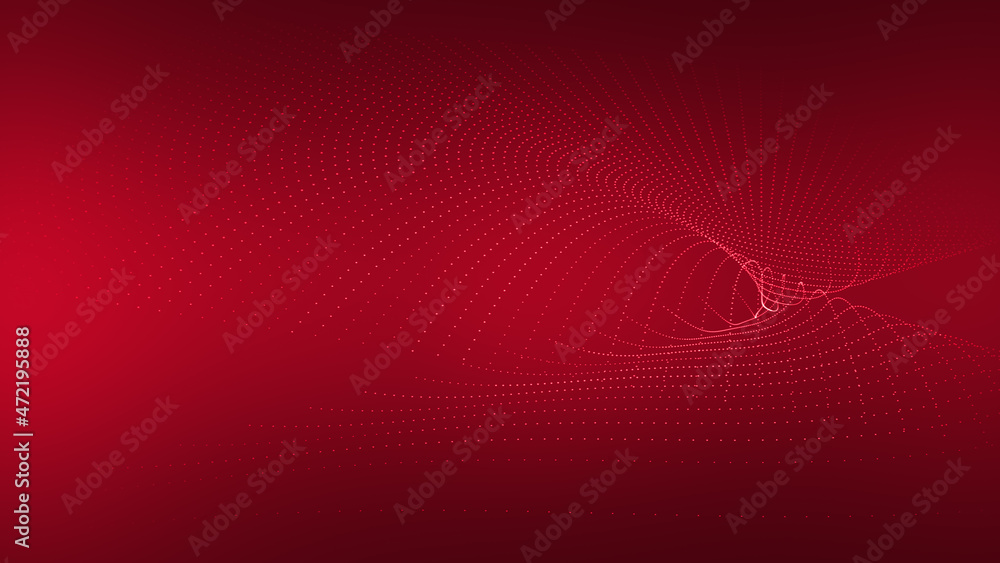 Valentine's Day concept. Delicate lines connected on Abstract red background. Valentine's Day concept. Delicate lines connected on Abstract red background.