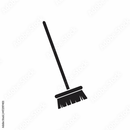 Billede på lærred Mop icon. Cleaning icon.