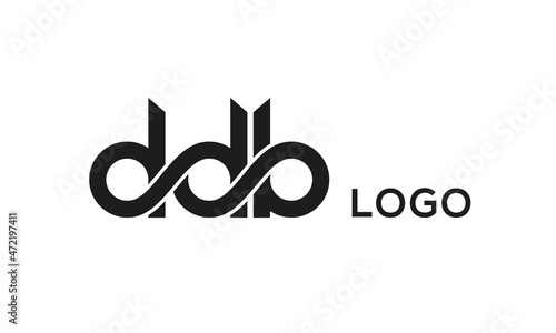 Letter DDB creative logo design vector	 photo