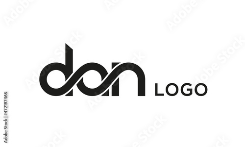 Letter DAN creative logo design vector	