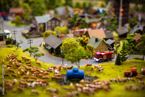 Museum in St Petersburg Grand Maket Russia