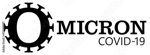 Covid-19 title, Omicron, headline for print and news sites