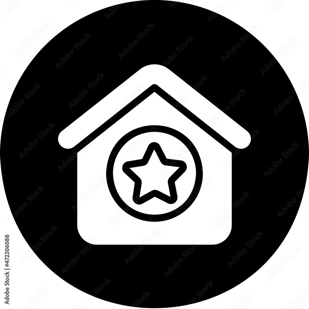 home glyph icon