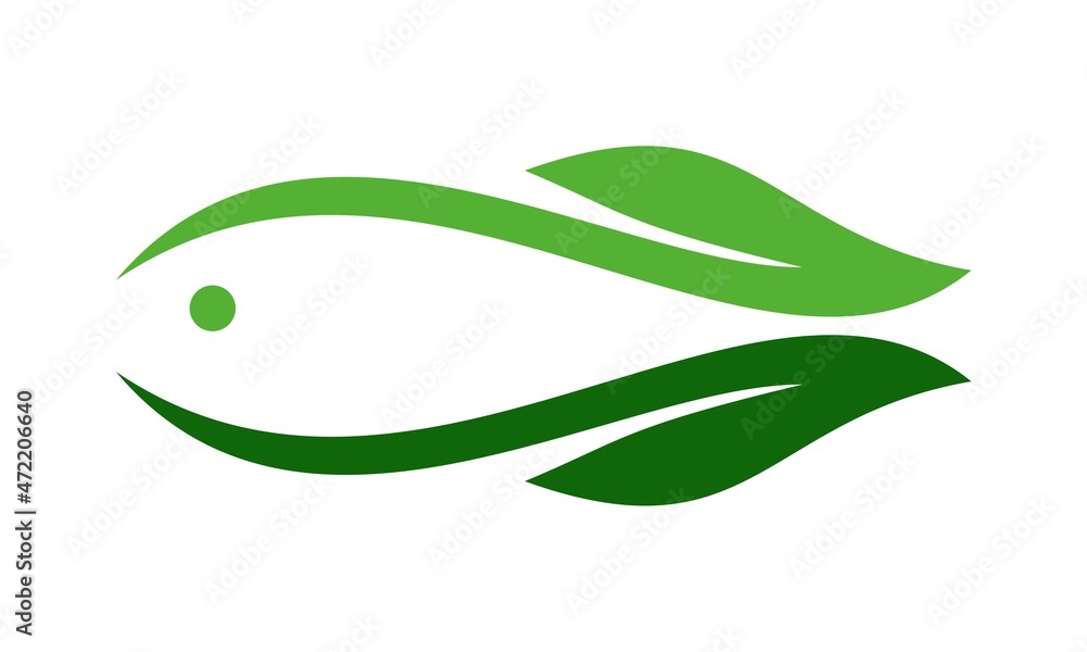 fish and leaf fish and leaf