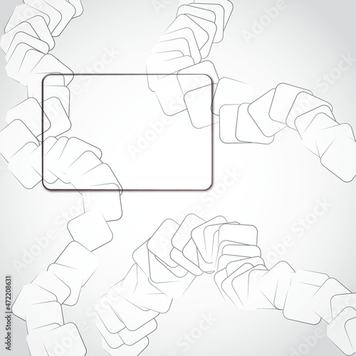 Hintergrund weiss Quadrate