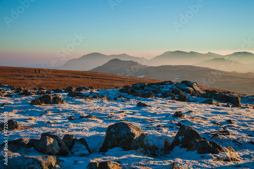 High Raise in the Lake District central fells photo