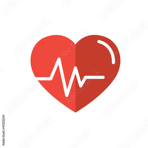 heart cpr medical icon vector design	

