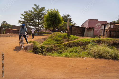 Bicycle is the most popular mode of transport in the local population. Jinja is a city in Uganda, located in the Eastern Region and is the administrative center of the district of the same name.