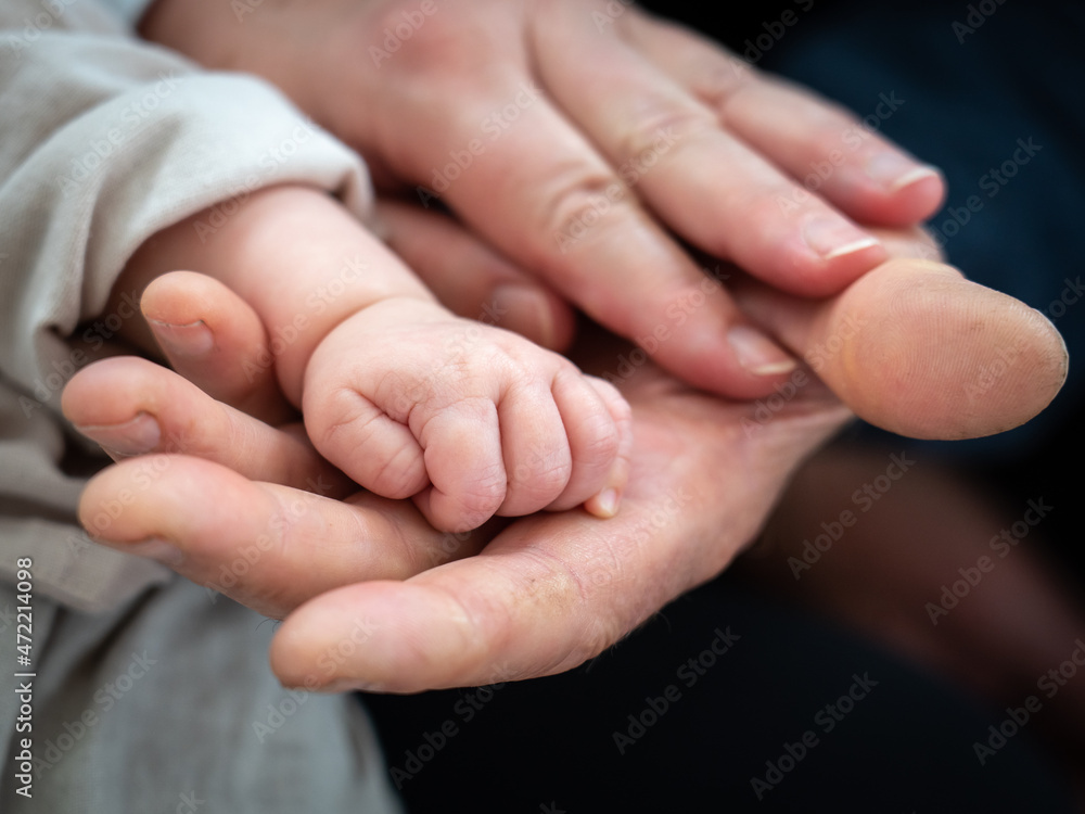 Hände von 3 Generationen Hände von 3 Generationen
