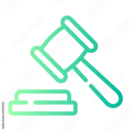 auction gradient icon