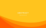 Orange modern abstract vector background